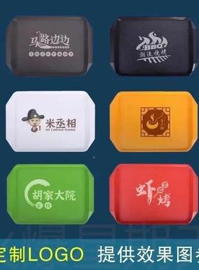 长方PDD10215形塑汉料托盘加厚防餐滑商用食堂快餐堡盘餐厅饭店菜