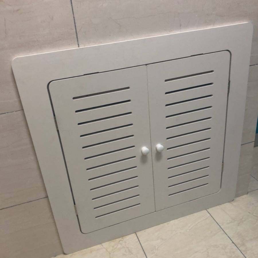 定 制地暖分水器遮挡罩贴墙洞口遮挡盖板暖气装饰弱电箱地暖遮挡