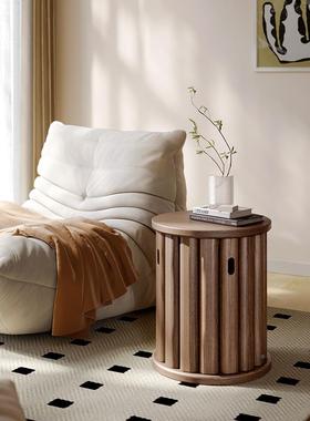 实圆凳子茶几家可叠放凳木现代原吃饭登子用餐桌凳木新DZ604101中