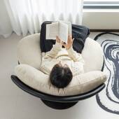 蛋壳椅功能可躺可睡旋转单人沙发卧室阳台休闲意式 极简懒人沙发