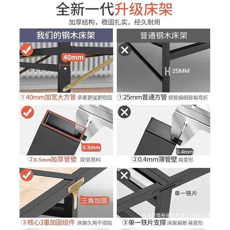 床单人双人床家用午休床简床易拼接床1铁艺hy024001钢木床成人米2,住宅家具,折叠床,淘宝优惠券,粉丝福利购,淘宝优惠卷