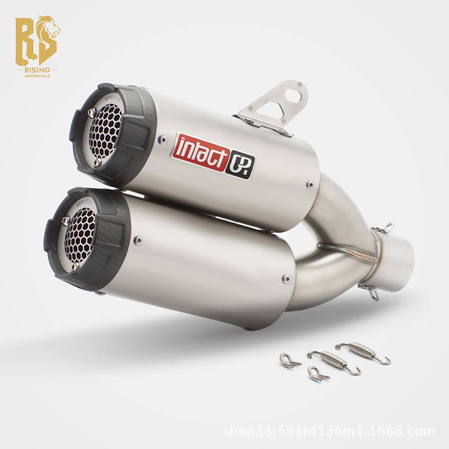 RS 机车改装51mm通用排气管碳嘴尾段RP双子座 450SR 忍4 450NK R3