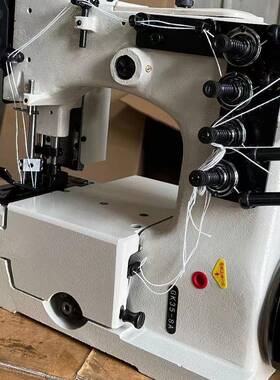 缝包针机GK3-8A双针四线缝包5缝纫机双直针77153弯动缝包全自缝包