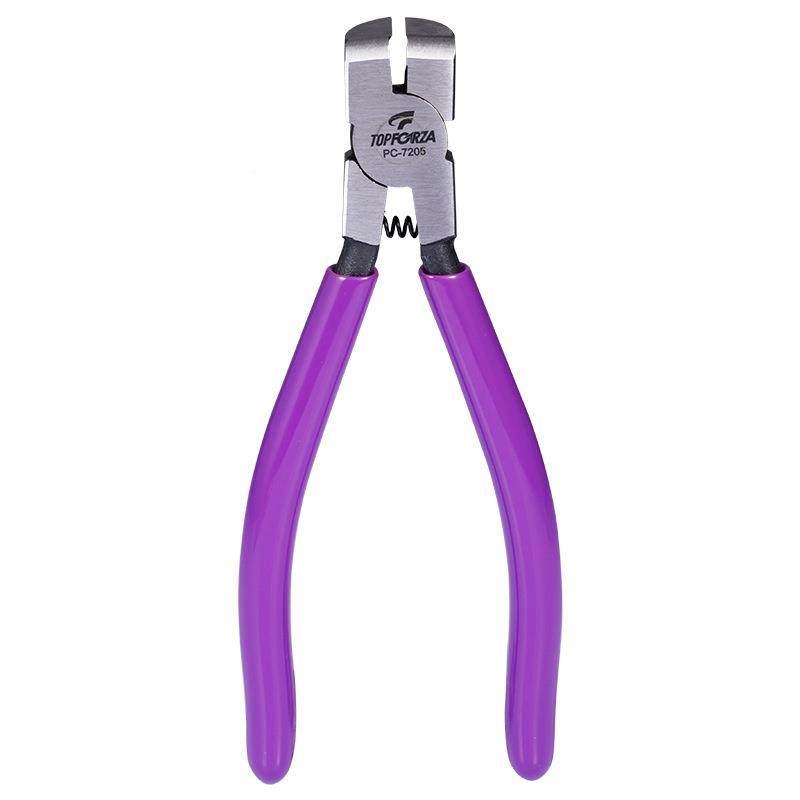 拓伏锐PC-205进口顶专业9度水口0钳直角斜口钳斜嘴7剪钳切钳RXJ6