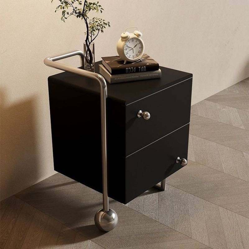 中古床头柜现代黑色简约卧室不锈钢收纳极简储物柜实木多层板高端,玩具/童车/益智/积木/模型,垂直悬浮玩具,淘宝优惠券,粉丝福利购,淘宝优惠卷