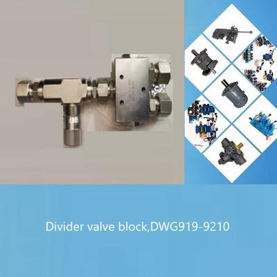Divider valve block,DWG919-9210液压阀分流阀