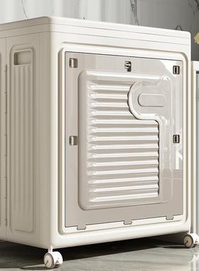 衣服收纳箱被家用卧室88015衣物可整折叠收纳柜储物柜大子容量翻