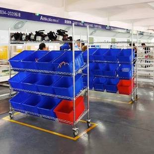 捡电商仓拣货车仓库货929车快递配周转车静音手推车储车间货分拣