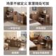 掘素斗柜梳妆一体台卧室实木角书桌约现代床尾简105收纳小转型化