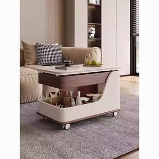 移动茶几代小推车小户现家沙发简约多功用能升降型客厅BQX小茶