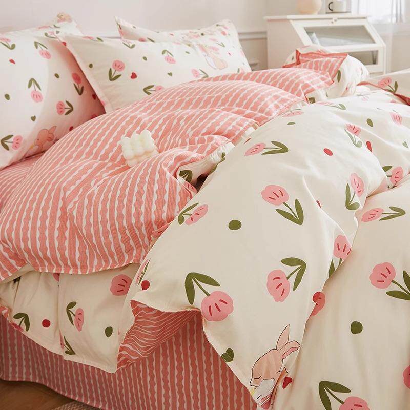 小清新儿童被套0120x1HLG50单纯棉全单人150x棉1件80x200x23双人