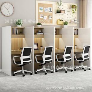 工直学发新厂沉浸式自习桌共享习室书桌CS-01068自习室式学习桌办