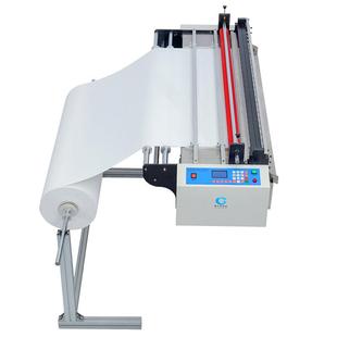 电脑全自动裁切切机无纺布革纵横563切断机e皮va膜打孔机涤纶布裁