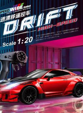跨境1：20RC移遥车四驱漂赛控车速车竞技带灯光超长续航116高男玩