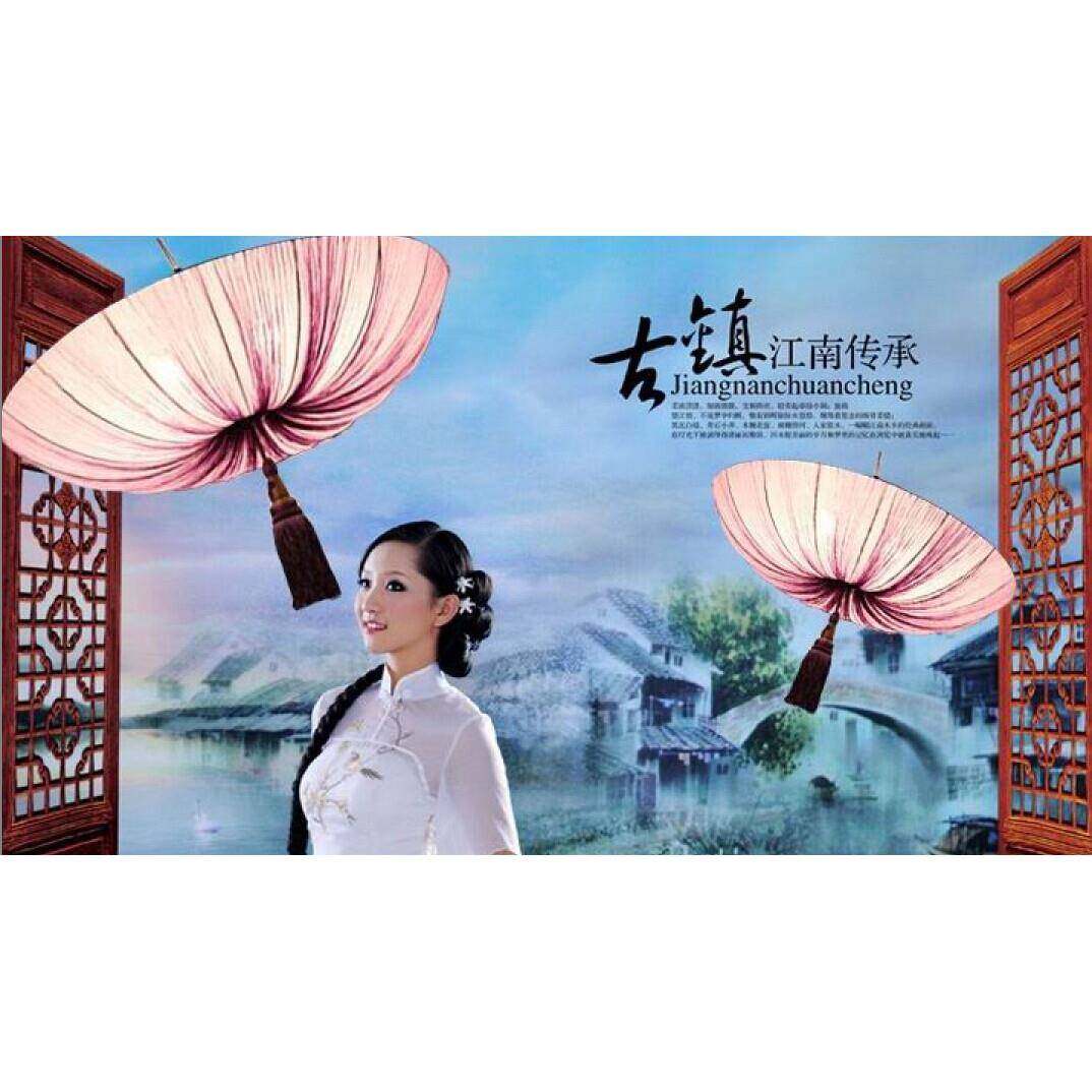 中式海洋布店20988艺灯笼吊灯典古荷花荷叶灯酒楼茶餐厅过道仿古,家装灯饰光源,智能吊灯,淘宝优惠券,粉丝福利购,淘宝优惠卷