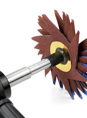 S百马B4气动多层角砂纸八机刷异形打磨机八瓣砂YBM布家具木工抛光