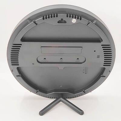 LED竹纹电子钟可遥5823间桌控面钟表时摆台式摆电件数字显示器子