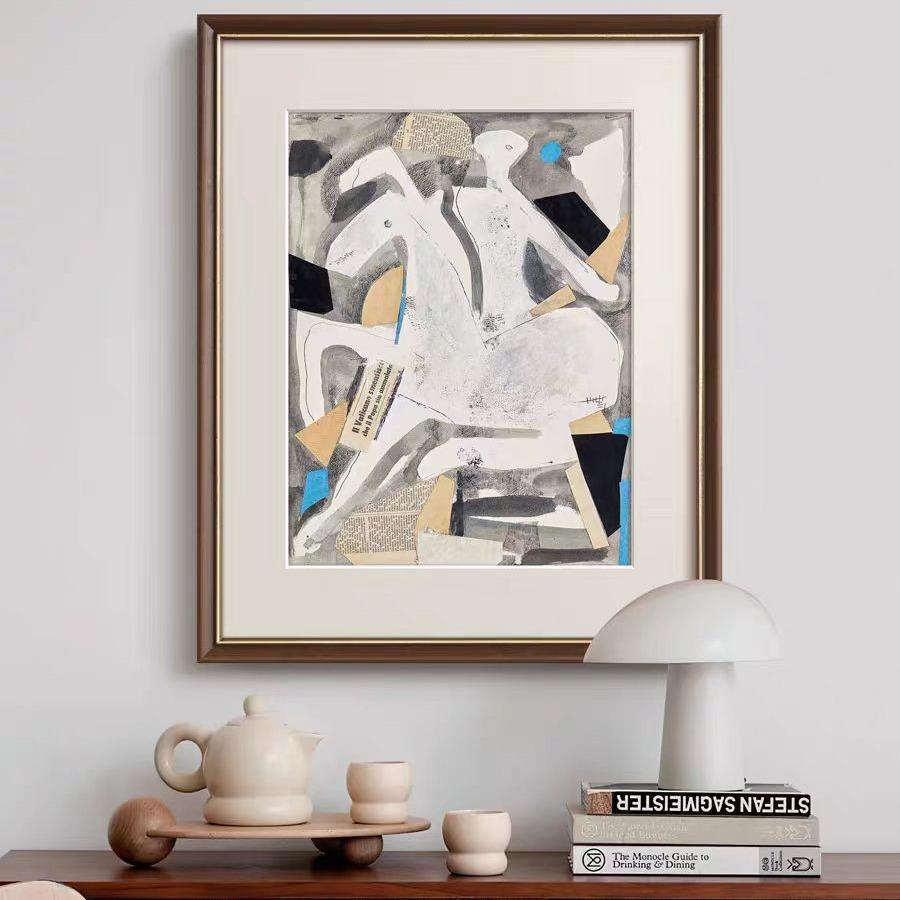 骑士先生》意大利艺术家马里尼法式复古装饰画客厅玄关中古风挂画