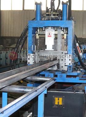 供应变速无机C型钢机 钢构檩条成型机 C型钢金属板成型设备