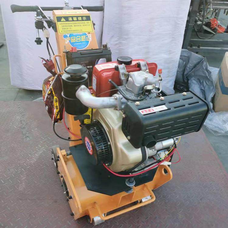 供应50型手推柴油铣刨机 汽油拉毛机 源厂直供实惠耐用