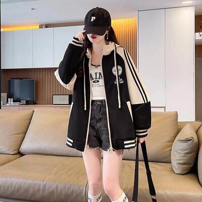 早秋棒球子服女秋休百搭2大外春套童20闲RSQ5新款初高学YDD生小个