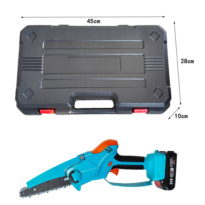 电锯伐木锯家用充电式迷你电链锯木工锯单手寸电动锯 园林锂电锯