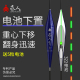 家人2021新款 夜光鱼漂高灵敏加粗醒目电子漂鲫鱼大物日夜两用浮漂