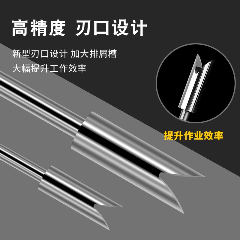 橡胶打孔钻头胶孔V汽车密封条钨硅钢数钻头U型E控开钻v型橡胶钻