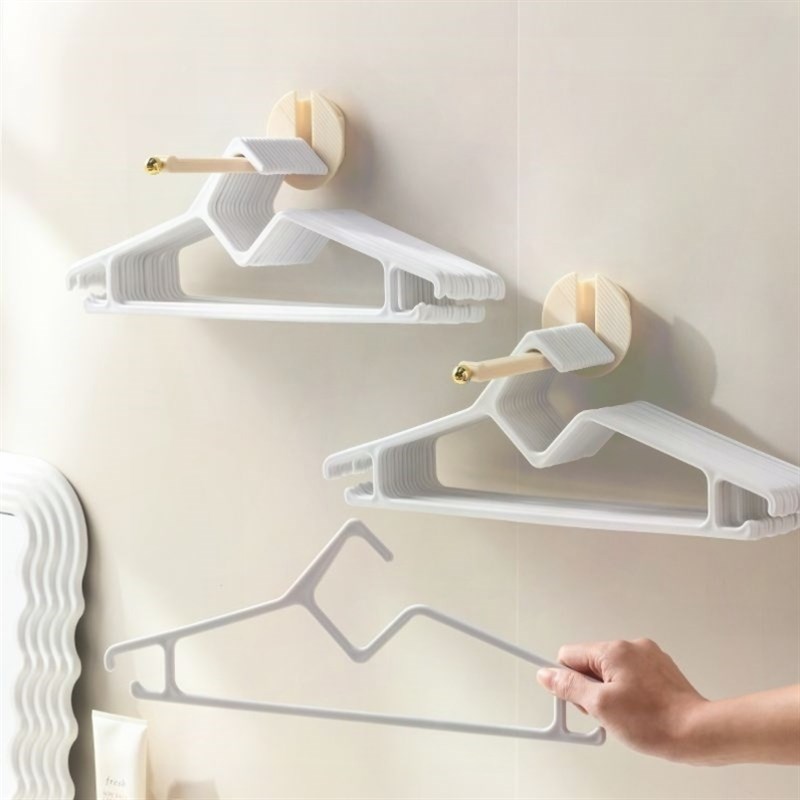 超薄短颈短脖超窄矮脖子衣架护领短衣挂衣架子无痕防滑家用省空间