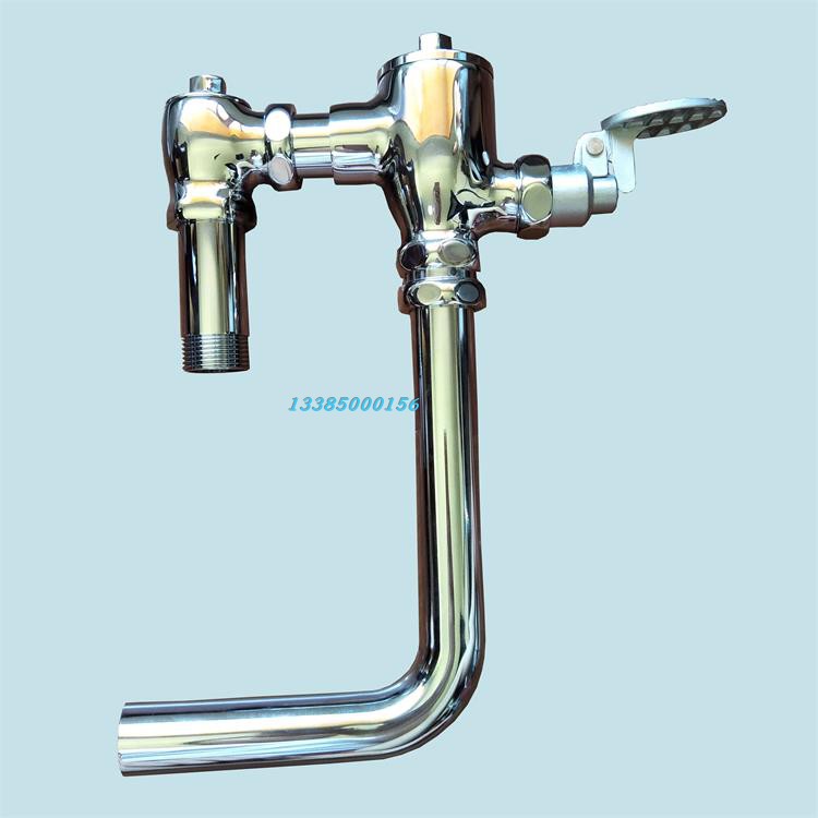 美标蹲坑延时脚踏式大便冲洗阀CF-9806蹲便脚踩式冲水器活塞推杆