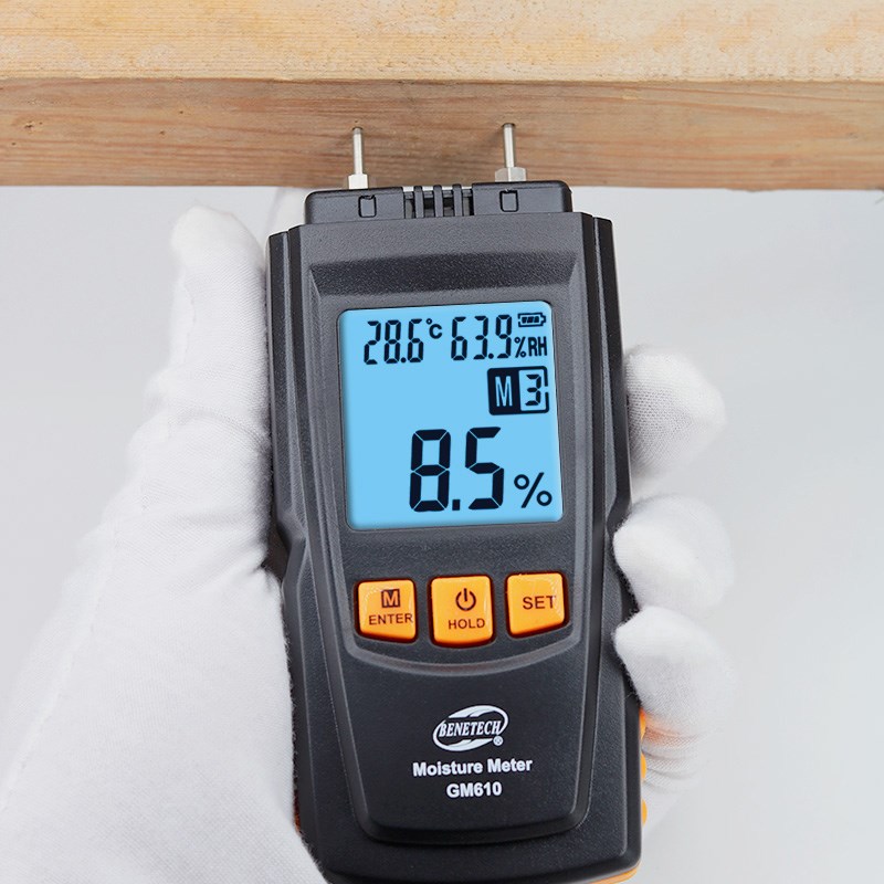标智GM10木材水分测试仪测湿仪 木材水份测量仪 木地板含水率