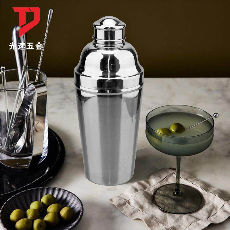 超大号调酒器摇壶雪克杯1.8L雪克壶酒吧调酒酒具不锈钢手摇杯