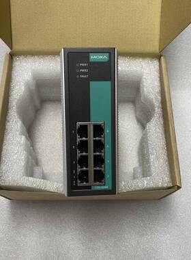 EDS-G308摩莎路由器全千兆工业交换机接入POE网管型多接口环网