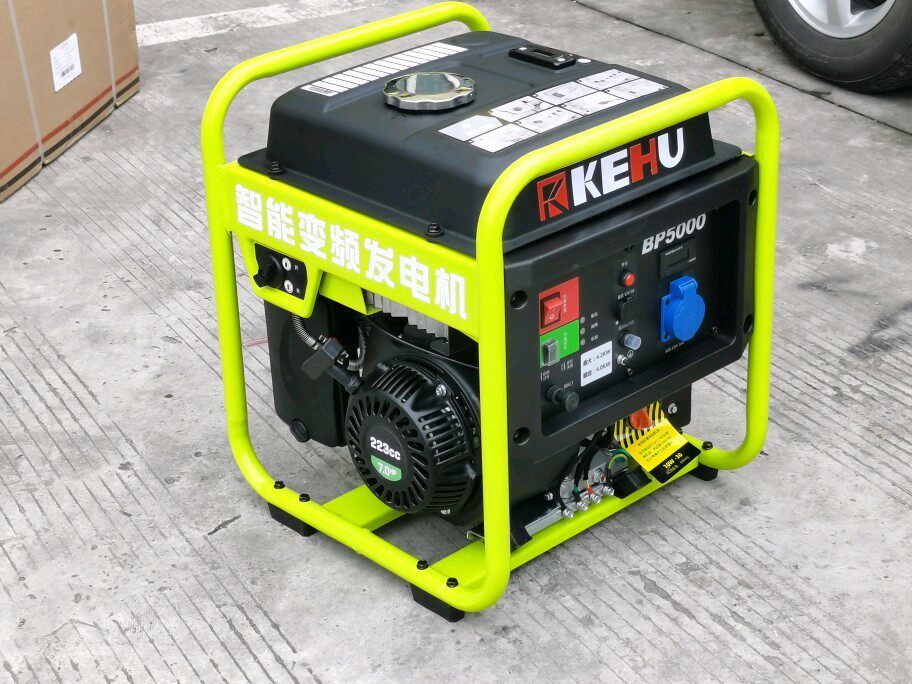 大梦KEHU家用4KW变频发电机220V植保无人机充电冰淇淋汽油发电机