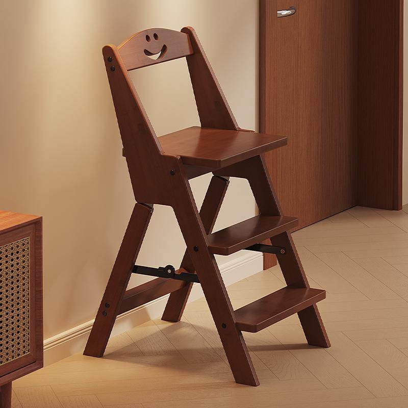 加厚折叠梯凳家用折叠凳子登高凳小型轻便三步梯多功能凳子靠背椅