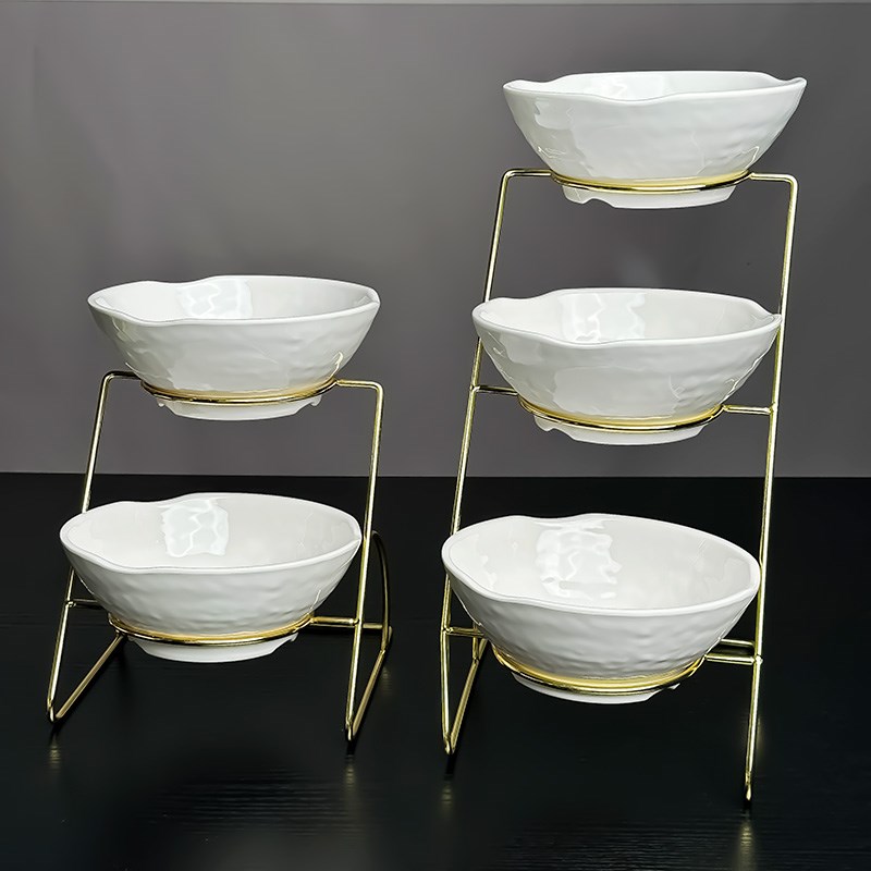 自助餐台酒店商用摆台食物小料架子展示架调料餐具摆件器皿早餐厅