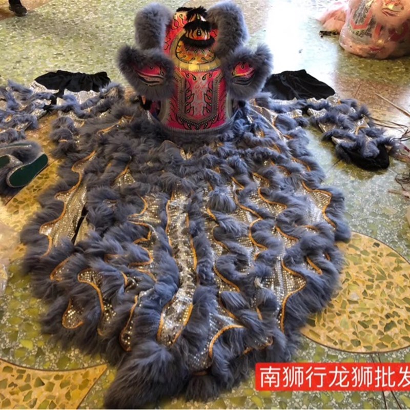 广东南狮  醒狮 舞龙舞狮 舞狮子道具 狮头用品龙狮 狮子