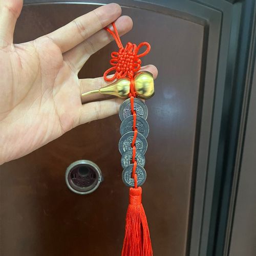 古币五帝钱门对门真品压门槛门过门石对邻居楼梯厕所卧室保真铜钱