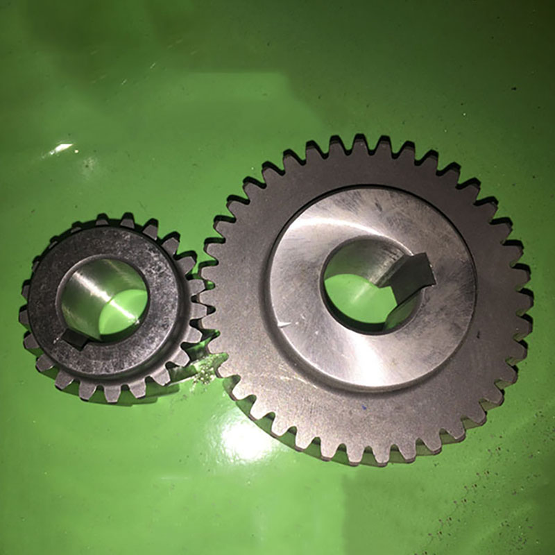 张家港MC275 315 3金属圆锯机切管机机头用涡轮蜗杆斜齿轮