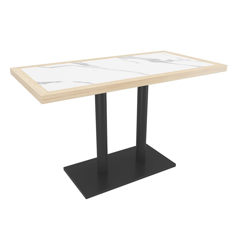 面馆快餐实木岩板桌椅饭店小吃店麻辣烫快餐店火锅店餐饮桌椅