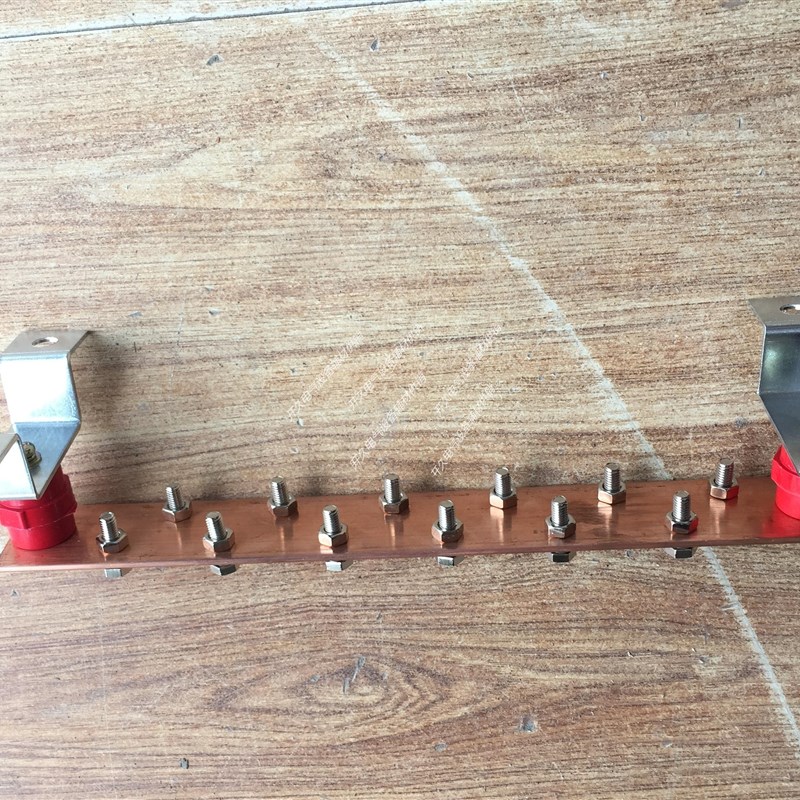 紫铜接地汇流排 接地铜排等电位连接母排 机房接地汇流排**300