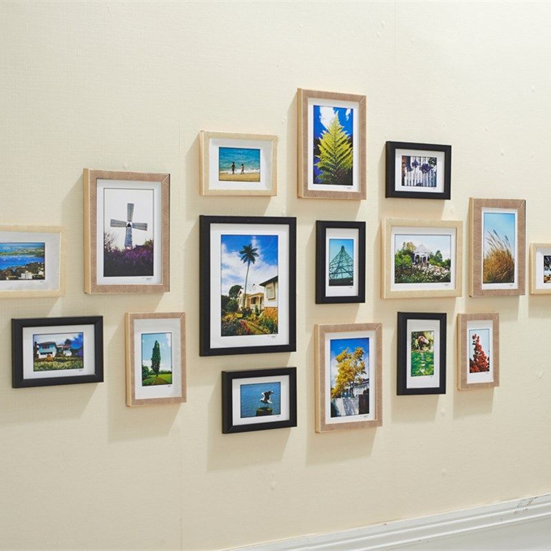 送画芯16框客厅照片墙相框墙组合卧室装饰相片墙创意家居照片墙