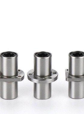 替怡和达中间法兰直g线轴承 LMQ01-d12-d16-d20-d25-d30-d35-d40-