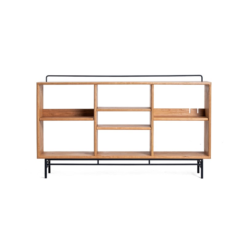 MUMO木墨 多知矮书柜  樱桃木 客厅书房 实木家具