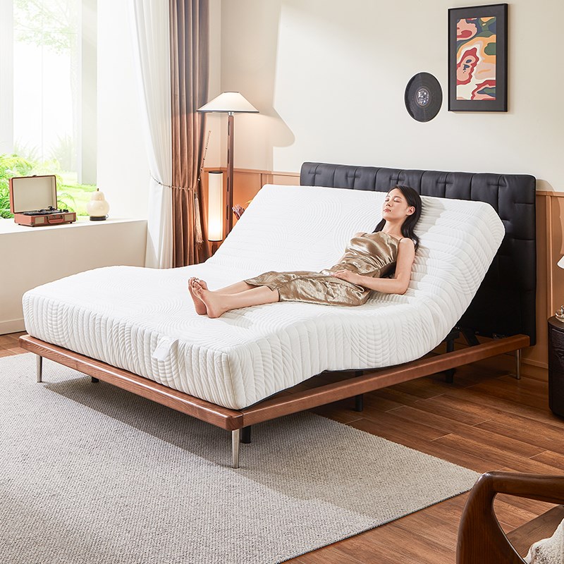 简约现代全自动电动智能床垫主卧室互不打扰床垫多功能零重力床垫