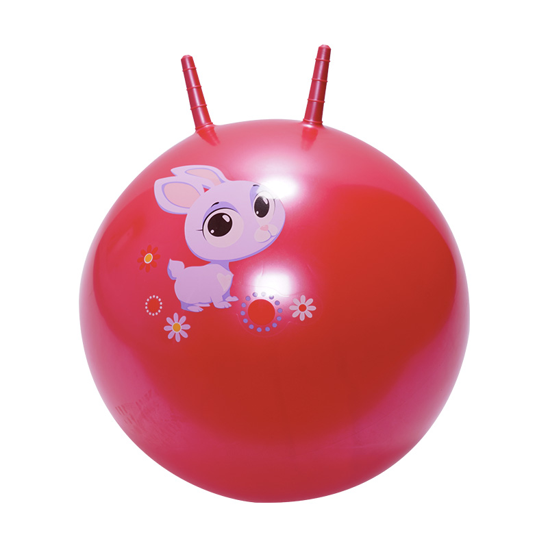 带耳朵羊角球儿童感统训练长高家用体适能健身器材跳跃跳跳球