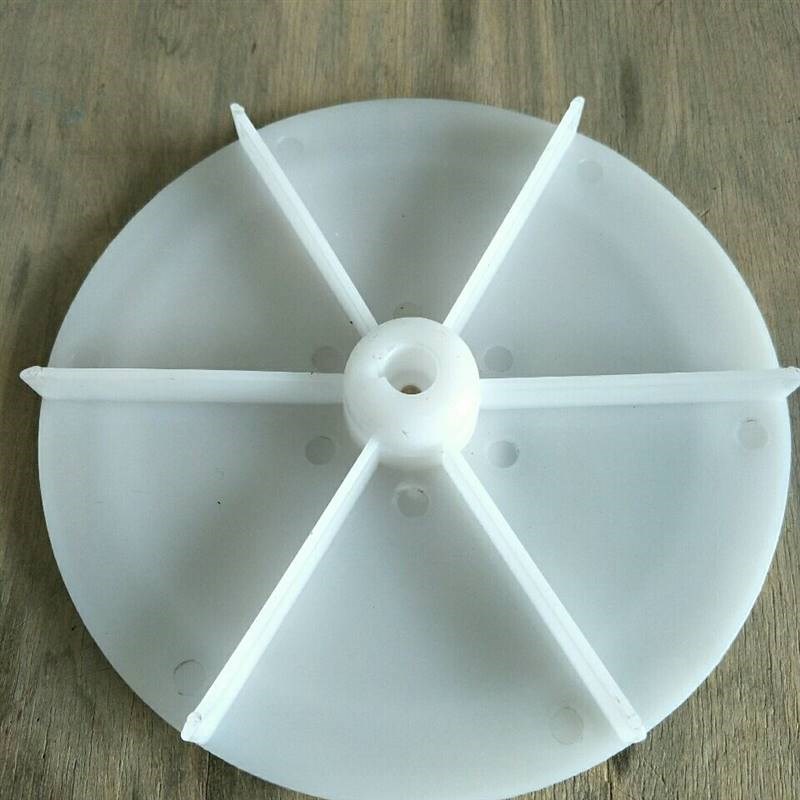 全自动电动施肥器撒肥机器播种机投料机配件施肥叶片甩盘转盘配件