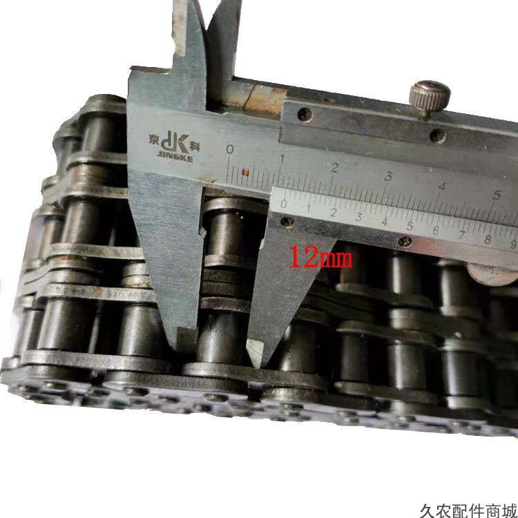 龙舟传动三排链条侧面机械旋耕机高强度合金链条耕田打田机配件