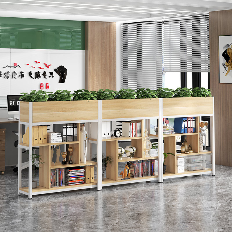 办公室矮隔断铁艺屏风置物书架火锅店工业风装饰餐厅卡座围栏花架