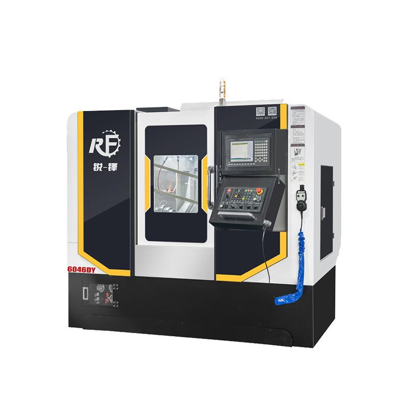 厂家价五轴车铣复合数控机床宝元系统数控钻床带Y轴数控铣床